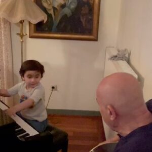Fuat Güner Instagram - Torunum Efe ile müzik keyfi