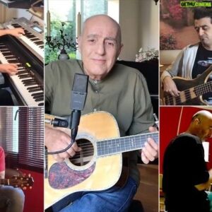 Fuat Güner Instagram - #Beatles’a sonsuz sevgimle! Buyrun Here Comes the Sun’ı bir de bizden dinleyin @stolgakilic @arikansirakaya #gultekinkacar #eserunsalan ve ben ben ben, Featles veya FFF 😄 Keyifli ama mesafeli bir haftasonu diliyorum şimdiden 🎸