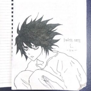 Fuju Kamio Instagram - 最近の暇つぶし。
#寝れないときの
#ただの自己満
#カヲルはあさひに描いた
#手痛い
#腰も痛い
#模写
#フリクション