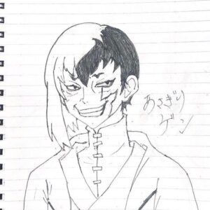 Fuju Kamio Instagram - 最近の暇つぶし。
#寝れないときの
#ただの自己満
#カヲルはあさひに描いた
#手痛い
#腰も痛い
#模写
#フリクション