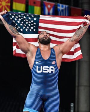 Gable Dan Steveson Instagram - GOLD!