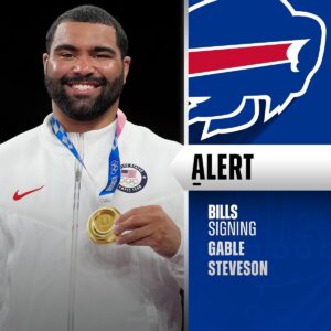 Gable Dan Steveson Instagram - Gable Steveson, Olympic wrestling gold medalist, signing with Bills as DT.

He won gold at the 2020 Olympics and is a 2x NCAA wrestling national champion.