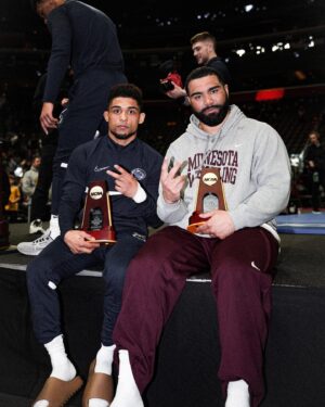 Gable Dan Steveson Instagram - 📸 from NCAA’s