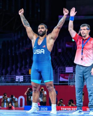 Gable Dan Steveson Instagram - Wow, One year ago I became the Olympic Champion of the World 🥇🇺🇸