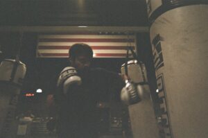 Gabriel Basso Instagram - Some pics from the brief fight camp I had with @wonderboymma at @upstate_karate