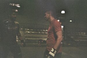 Gabriel Basso Instagram - Some pics from the brief fight camp I had with @wonderboymma at @upstate_karate