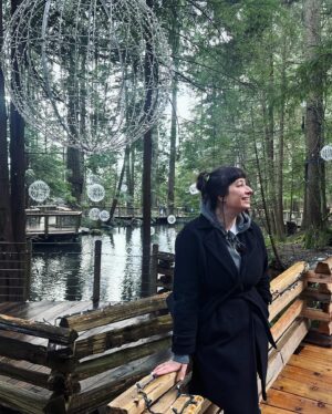 Gabriel Luna Instagram - Happy Birthday, Baby! Crazy how we were the only ones on the Capilano Suspension Bridge. @sma_luna 🎂