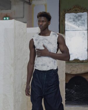 Gabriel O'Shea Instagram - Some of the pieces I made for my collaboration with @airei.la for their AW23 (Refuge, Deluge, Transfuge) collection presented at Paris Fashion Week.

Many thanks to @drewcurryx and the whole team who did a wonderful job.

(Sculptures made of plaster, dust, human hair, pigments, earth and remains [variable dimensions]).

www.gabrieloshea.com

#gabrieloshea #airei #parisfashionweek2023