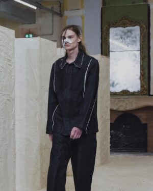 Gabriel O'Shea Instagram - Some of the pieces I made for my collaboration with @airei.la for their AW23 (Refuge, Deluge, Transfuge) collection presented at Paris Fashion Week.

Many thanks to @drewcurryx and the whole team who did a wonderful job.

(Sculptures made of plaster, dust, human hair, pigments, earth and remains [variable dimensions]).

www.gabrieloshea.com

#gabrieloshea #airei #parisfashionweek2023
