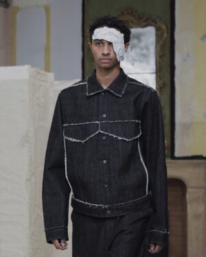 Gabriel O'Shea Instagram - Some of the pieces I made for my collaboration with @airei.la for their AW23 (Refuge, Deluge, Transfuge) collection presented at Paris Fashion Week.

Many thanks to @drewcurryx and the whole team who did a wonderful job.

(Sculptures made of plaster, dust, human hair, pigments, earth and remains [variable dimensions]).

www.gabrieloshea.com

#gabrieloshea #airei #parisfashionweek2023