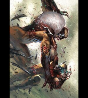 Gabriele Dell'Otto Instagram - “Wolverine #50 variant” for @unknowncomicbooks acrylics  @liquitexofficial on heavy board @marvel @officialwolverine #comics #comicart #art #claws @yokaidavid @carmisterpixel