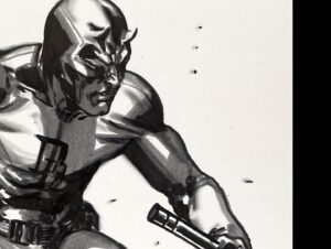 Gabriele Dell'Otto Instagram - “A couple of friends!” Pencil #koh-i-norr @staedtler and @tombow.italia @marvel #pencils #drawing #heroes @yokaidavid