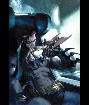 Gabriele Dell'Otto Instagram - “Batman variant cover #138” acrylics @liquitexofficial on heavy board @dcofficial @batman #art #comicart #comics #covers @carmisterpixel @yokaidavid