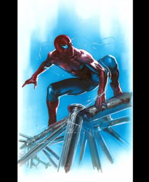 Gabriele Dell'Otto Instagram - “Thanks everybody!” @lccaf @marvel @spiderman @yokaidavid @carmisterpixel