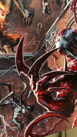 Gabriele Dell'Otto Instagram - “The day after!” @lccaf @marvel @carmisterpixel @yokaidavid @liquitexofficial