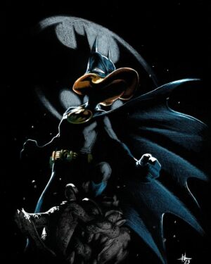 Gabriele Dell'Otto Instagram - “Looney Tunes variant covers” for @spectralcomics color pencils @carandache on @fabriano1264 black paper @dcofficial @looneytunes @wbpictures #comics #comicart #art #blackpaper @yokaidavid @carmisterpixel