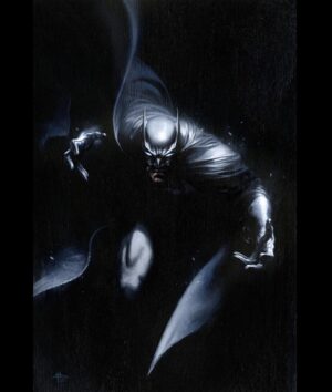 Gabriele Dell'Otto Instagram - “Batman variant #139” acrylics @liquitexofficial on heavy board @dcofficial @batman #comics #covers #art @yokaidavid @carmisterpixel