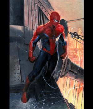 Gabriele Dell'Otto Instagram - “Remembrance” @luccacomicsandgames @marvel @spiderman #painting #comicart @yokaidavid @carmisterpixel