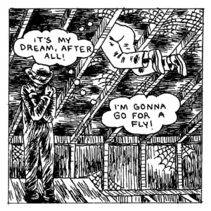 Gabrielle Bell Instagram - On my patreon, I’m doing a series of comics based on lucid dreams, if you’re into that sort of thing. Link in bio, or 
https://www.patreon.com/GabrielleBell 
#luciddreams #luciddreaming #dreamyoga #shadowwork