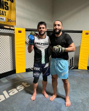Gadzhi Rabadanov Instagram - Wrestling match with bro @bullyb170
