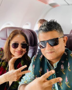 Gajraj Rao Instagram - Neena ji, apart from being an amazing artist, is a great co-worker. There’s never a dull moment when she is around. Her craft and fashion sense are like her morning coffee – constantly evolving and keeping us all awake and inspired. Can’t wait to be back on set with her, where the drama’s not just on screen! @neena_gupta #badhaaiho #shubhmangalzyadasaavdhan