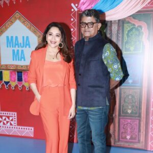 Gajraj Rao Instagram - If the electricity goes out, there’s no need to worry if Madhuri ji is in the room. Her mere presence lights up the ambiance. I can’t recall a single dull or gloomy day on the sets of Maja Ma when Madhuri ji was around. Her smile is radiant, and her laughter is infectious. Though Dr. Nene may be the medicinal expert at home, in my opinion, Madhuri ji is the true MD of happiness and positivity. May your presence continue to sparkle on studio sets and screens for decades to come. Happy birthday, Madhuri ji! @madhuridixitnene #happybirthday #majamaonprime @anandntiwari @primevideoin