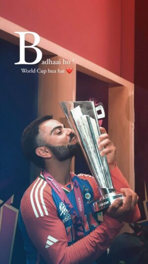 Gajraj Rao Instagram - Badhaai ho ! #iccworldcup @virat.kohli