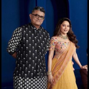 Gajraj Rao Instagram - If the electricity goes out, there’s no need to worry if Madhuri ji is in the room. Her mere presence lights up the ambiance. I can’t recall a single dull or gloomy day on the sets of Maja Ma when Madhuri ji was around. Her smile is radiant, and her laughter is infectious. Though Dr. Nene may be the medicinal expert at home, in my opinion, Madhuri ji is the true MD of happiness and positivity. May your presence continue to sparkle on studio sets and screens for decades to come. Happy birthday, Madhuri ji! @madhuridixitnene #happybirthday #majamaonprime @anandntiwari @primevideoin