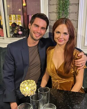 Galadriel Stineman Instagram - It’s OK to be jealous of my forever Valentine. I would be! No one tops mine 😍