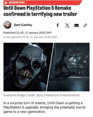 Galadriel Stineman Instagram - 🙊 Did y’all the hear big news? Swipe! ➡️

Ashley LOVES it! Coming 2024💀 🔪 ❄️ 🌙 

#untildawn