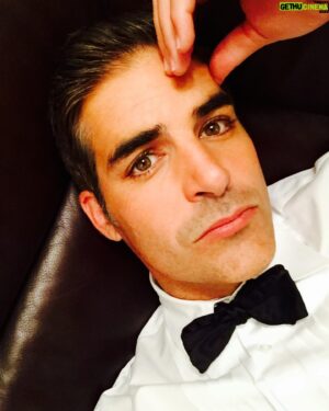 Galen Gering Instagram - At the dance! The Omicron ball. 
Insta v reality.
#headache
#overit