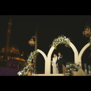 Gamila Awad Instagram - Words can hardly express the overwhelming joy and love I felt on our wedding day. Yesterday my dream came true being surrounded by most loved gang who made all the difference. As if a fairytale from my childhood, I found myself on the historic Citadel overlooking this beautiful city, my soulmate Ahmed by my side and surrounded by our beloved family and friends, many of which being the talented and acclaimed icons of the region. Our night encapsulated something I could only dream of and yet we witnessed a night filled with magic that one can only wish for.
From the breathtaking views of Cairo’s skyline to the exquisite decor by @thenottstudio and the captivating performances, every detail was perfectly curated by the incredible @thecarouselworld team. My heart is full of gratitude for the talented Rami Kadi, who crafted my regal gown, and for the exquisite jewelry by Amgad Ghaly. The remarkable bridal look by the magical hands of Reham Khalifa via @diorbeauty, Yasmine Kenawi, and Al Sagheer Salons.
Thank you to everyone who made this day possible and to all who graced us in the happily ever after of this fairy tale wedding, which for me and Ahmed is just the beginning of our journey together. 

Event Planning & Management | @thecarouselworld 
Art Direction & Production | @thenottstudio
Bridal Couture | Rami Kadi @ramikadi
Jewelry | Amgad Ghaly @amgadghalycollection
Stylist | Yasmine Kenawi @yasminekenawi
MUA | @rehamkhalifaa with just @diorbeauty
Hair | @mr.bishoo @alsagheersalons
Wedding Photography | @mangaawyowes 
Wedding Videography | @risha.films
Lighting | @prolite.eg 
Candles | @lumiere_candles_egypt
Catering | @thesagexperience
Cocktail service| @hummingbird 
Special Thanks | @st.regiscairo @salahaldincitadel @waleedsalahz 

All the love and gratitude to our best friends and family @tamermortada @ahmadalmorsy @daliahgalal  @aboutgigi_ @leenaelmasry @aromastudios no words can do justice!