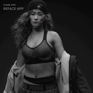 Gana Bayarsaikhan Instagram - 🤣🤣 Thank you @jcmua for this video! 💕💕 Made me 😂✨ 

#fridayvibes #friday #refaceapp