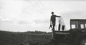 Garret Dillahunt Instagram - My friend @austinamelio sent me this yesterday.  I don’t remember climbing up there,  but it’s a helluva shot.  #JohnDorie by #Dwight. ❤️ you all.