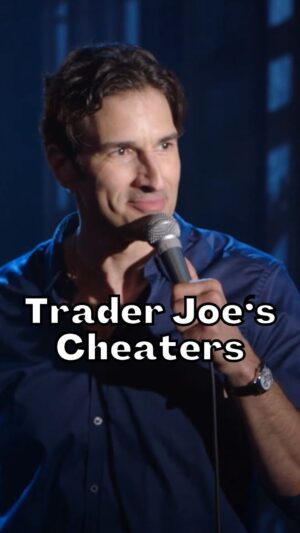 Gary Gulman Instagram - Classic Gulman: Trader Joe’s Cheaters #TraderJoes #MisfitBook