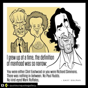 Gary Gulman Instagram - Repost from @quoteunquotegallery
•
At 6-foot-6, with an outward appearance that says “athlete” more than “stand-up comic and sensitive soul,” Gary Gulman found laughs and success with his HBO comedy special “The Great Depresh,” which centered on his lifelong struggle with depression.

Illustration by Greg Williams and text design by Michael Martin, for our collaborative “Quote Unquote Gallery.”

#garygulman #garygulmanmisfit #quoteunquotegallery