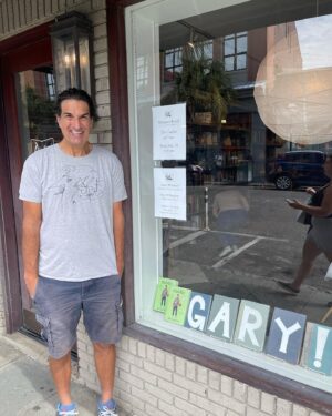 Gary Gulman Instagram - So grateful to @bluebicyclebooks in Charleston SC. What a singular welcome!!! #MisfitBook