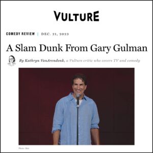 Gary Gulman Instagram - Check out this insightful @vulture review of my new Special, streaming now on @streamonmax