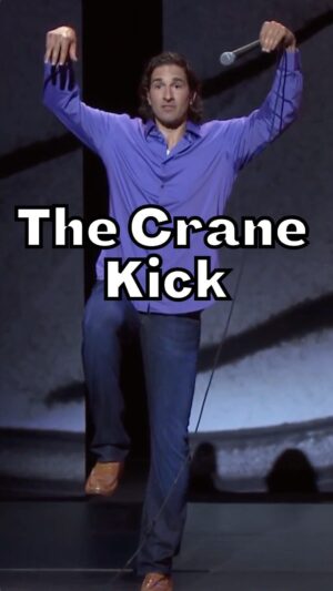Gary Gulman Instagram - Classic Gulman: Defense Against The Crane Kick #KarateKid #CobraKai #MisfitBook