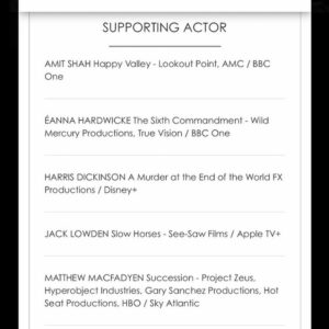 Gary Oldman Instagram - We hope you come out #1 tonight, but you will always be my #2 - gO/J. Lamb 🤣🤣🤣 In all seriousness, we are thrilled for you, Jack - break a leg #! ❤️🐌🐎🍎📺➕ @appletv #slowhorses @jack.lowden @bafta 📷 @giseleschmidtofficial