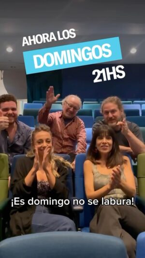 Gastón Cocchiarale Instagram - ¿Domingos aburridos, bajoneros y sin planes? Dejá el celular y venite al teatro que EXTENDIMOS LA TEMPORADA 😎

#LaGranRenuncia ahora los DOMINGOS a las 21hs en el @paseolaplazaok 🎭

🎟️Entradas a través de @plateanet o en la boletería del Teatro.

#Teatro #LaGranRenuncia #PaseoLaPlaza #CalleCorrientes #Comedia #PlateaNet #Trabajo #Celular #RedesSociales #GastónCocchiarale #LauraCymer #LisandoFiks #AbianVainstein #RominaFernandes #LuisBrandoni #TeatroBuenosAires #Temporada2024 #Tecnologia #Zoom #Domingo #PlanesParaElDomingo