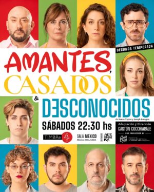Gastón Cocchiarale Instagram - ¡ENTRADAS YA A LA VENTA! 💙❤️💛💚

Desde el 4 de Mayo todos los SÁBADOS a las 22.30hs en @teatrotimbre4 🎭 

4️⃣ historias. 1️⃣0️⃣ personajes. 1️⃣ pregunta 👉¿Qué es el amor? 

Vení a encontrar la respuesta a través de estos pequeños relatos cotidianos que nos invitan a identificarnos, respondernos o seguir preguntándonos acerca del amor.

🎟️ Adquirí tus entradas en @alternativateatral 🙌

#teatro #timbre4 #teatrotimbre4 #teatrobuenosaires #teatroba #teatroargentino #artesescenicas #obras #obradeteatro #amantescasadosydesconocidos #carteleratimbre4 #teatroindependiente #arte #cultura #culturaba #funciones