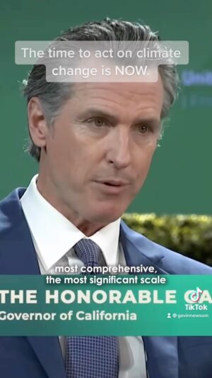 Gavin Newsom Instagram - If you refuse to believe in science then you refuse to believe your own eyes. The climate crisis is here. And the time to act is now.