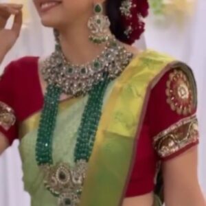 Gayatri Rema Instagram - I'm a Barbie girl but I'm not YOUR Barbie 🙅🏻‍♀️ 

Mua : @kavithaparthibanmakeupartistry
Hair & drape : @meera_hair_makeup 
Photography : @suganthanphotography and @michalepraveen
Flowers : @lsquarebridalflowerdesigner
Venue & jewels : @aishwaryam_bridal_jewel

#gayatrirema #notyourbarbiegirl #barbiegirlboss #actress #snippetoftheshoot #resultscomingsoon #reelbride