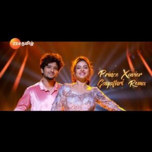 Gayatri Rema Instagram - Welcome OnBoard Prince Xavier & Gayathri Rema🤩🤩
Dance Jodi Dance Reloaded 2 | Dec 30 & 31 | Sat and Sun 7PM.

#DanceJodiDanceReloaded2 #DanceJodiDance #DJD #BabaBhaskar #Sneha #Sangeetha #RJVijay #PrinceXavier #GayathriRema #ZeeTamilPromo #Promo #ZeeTamil