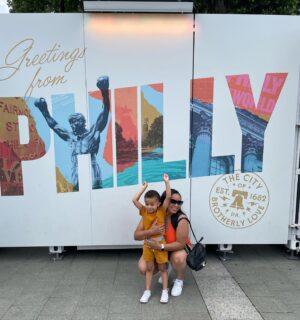 Genevieve Goings Instagram - We had an incredible family trip, I couldn't fit it all into one post! ❤️
This was Kamari's first time ever seeing me as #choochoosoul . It was so special!
