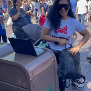 Genevieve Goings Instagram - #Disneyland was amazing! Thank you to #DigitalCultureGroup & #DisneyConsumerProducts team for an unforgettable day! @1belairqueen @jocelyngums @coryg707