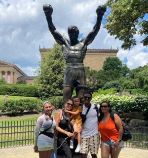 Genevieve Goings Instagram - We had an incredible family trip, I couldn't fit it all into one post! ❤️
This was Kamari's first time ever seeing me as #choochoosoul . It was so special!