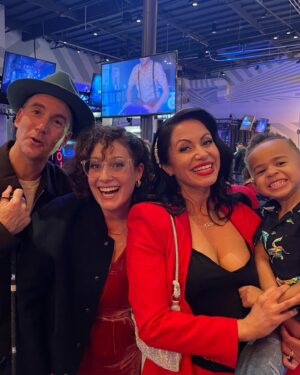 Genevieve Goings Instagram - #Grammy party! I'm so proud of @djwillywow and this incredible album #HipHopeforKids ! Too many pics to post but here are some! Although we didn't win it, what an honor to be nominated! Wow! Will you made a masterpiece!🎶❤️