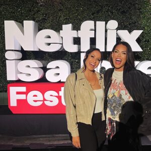 Genevieve Goings Instagram - Netfix is a Joke Fest w @mattrife , thank you @jesiree & @shemarfmoore for an amazing night out!! @coryg707 we had funz #netflix #hollywoodbowl swipe to the end for a glimpse of how Shemar treats each and every fan❤️🌟